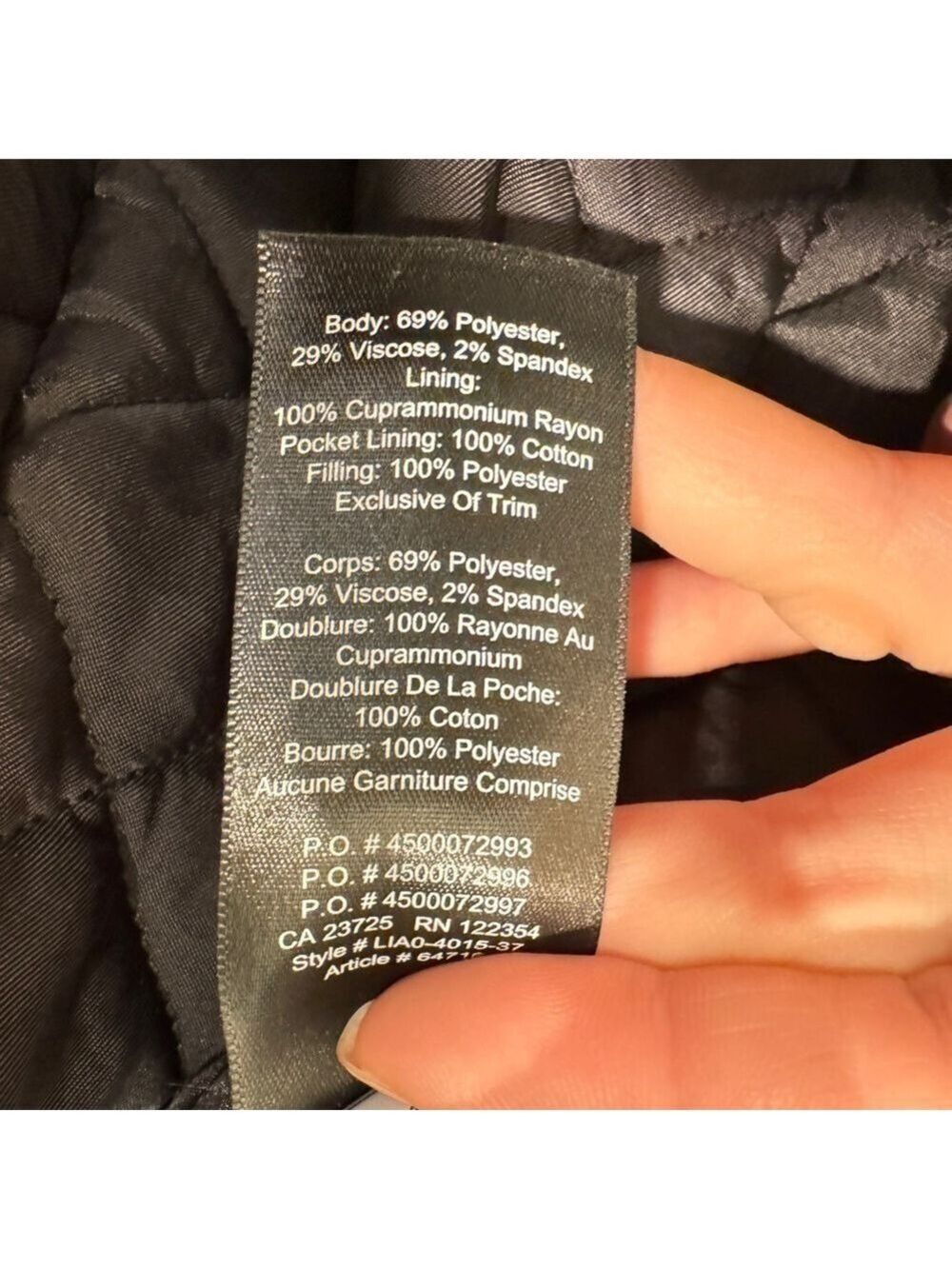 Aritzia oversized quilted blazer - Picture 7 of 7
